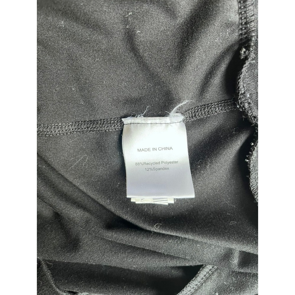 Quince Flowknit Performance Hoodie‎ Black Zip Pockets Sweatshirt size small - Picture 9 of 10